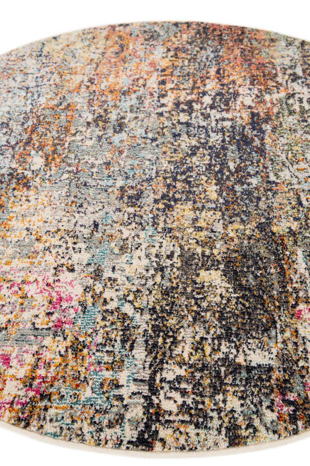 Detail image of 5' x 5' Barcelona Round Rug