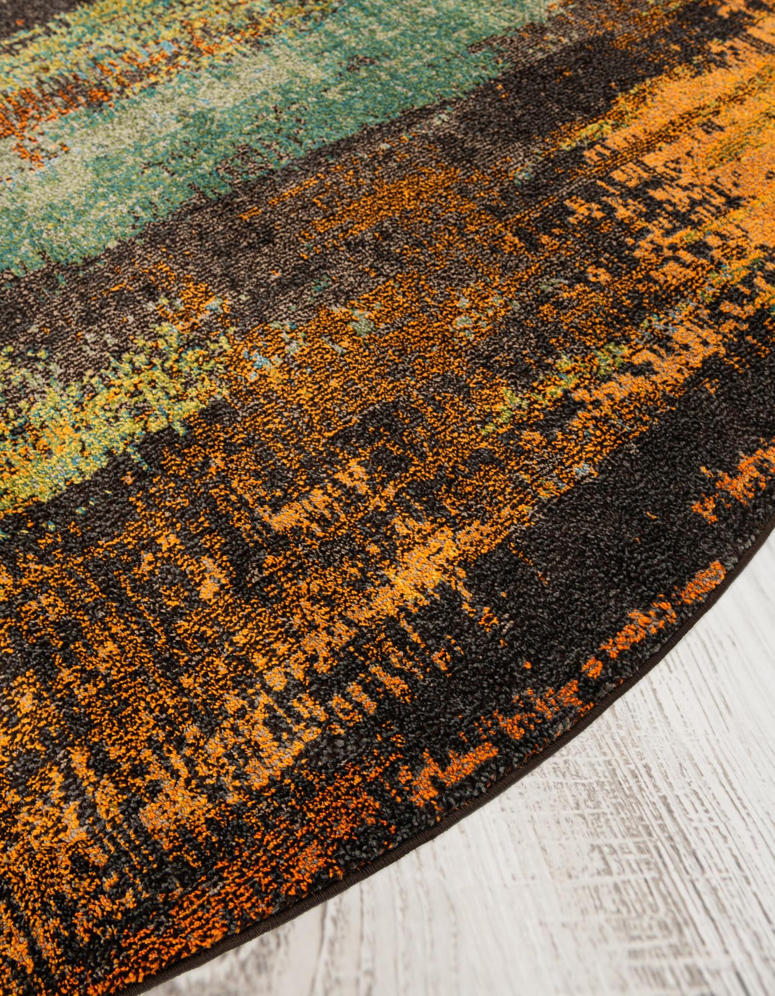 6' x 6' Washable Barcelona Round Rug