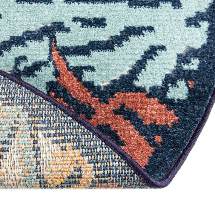 3' 3 x 3' 3 Easy-Clean Belize Indoor / Outdoor Round Rug
