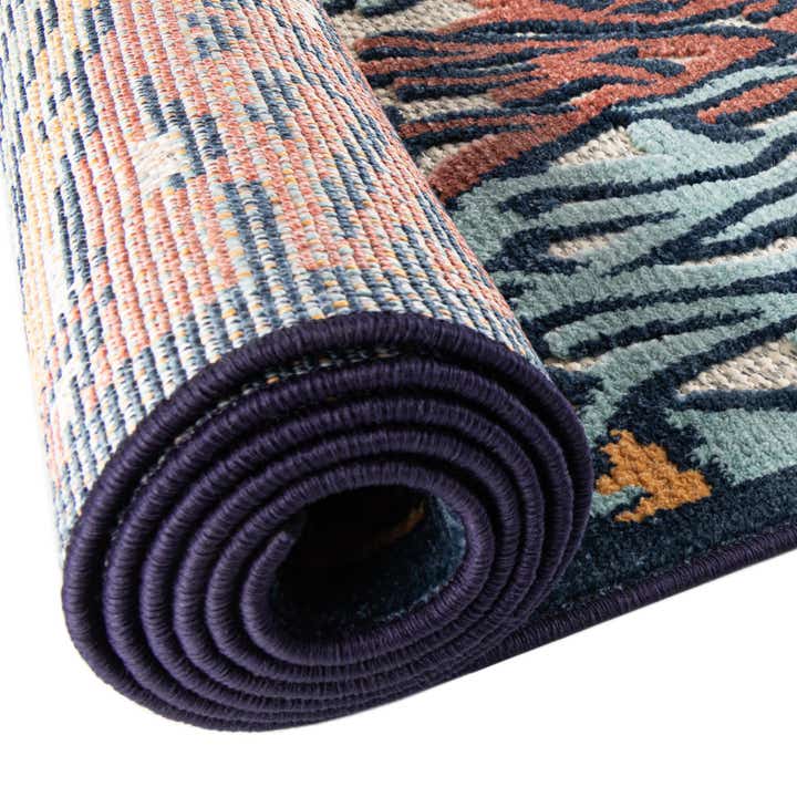 3' 3 x 3' 3 Easy-Clean Belize Indoor / Outdoor Round Rug
