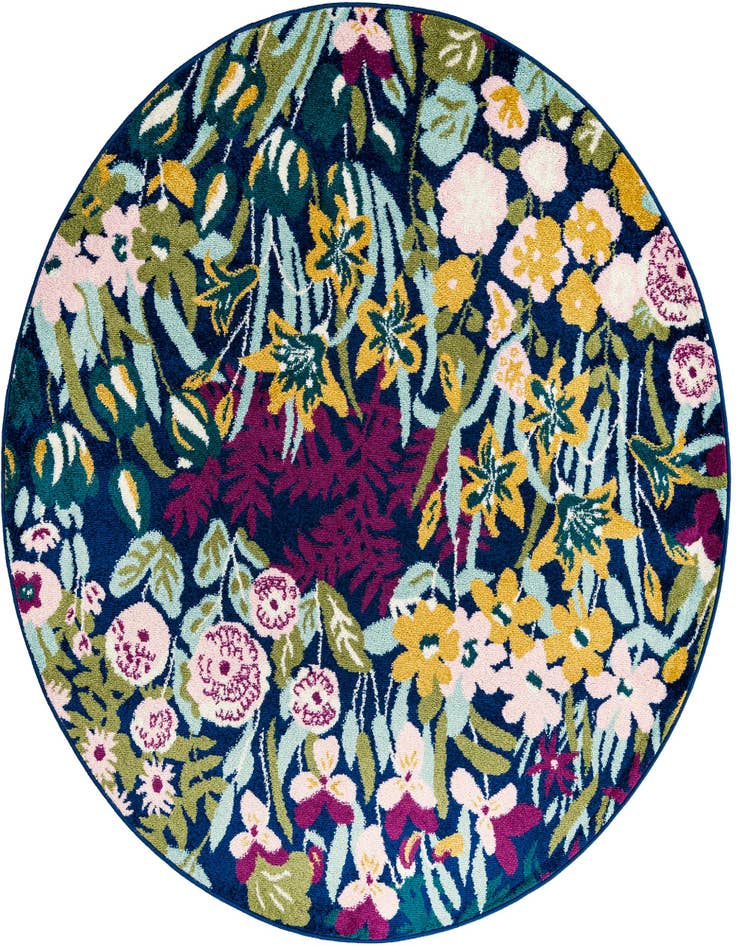 Detail image of 6' x 6' Bloom Round Rug