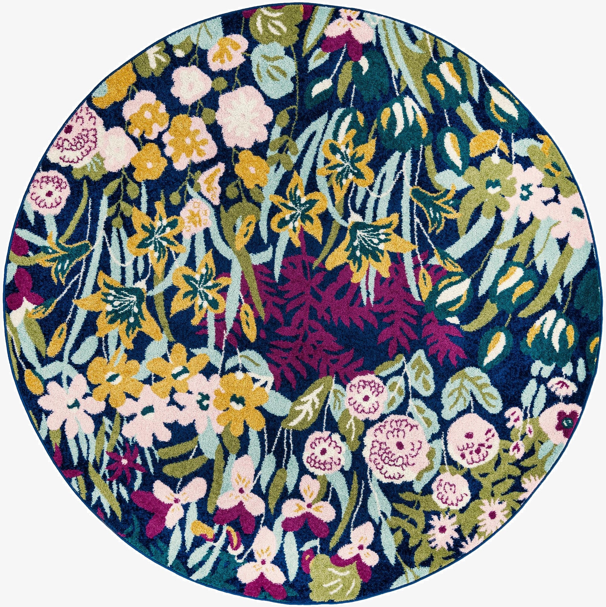 7' x 7' Bloom Round Rug