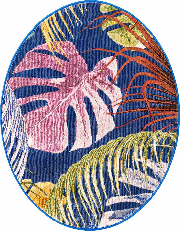 Detail image of 3' 3 x 3' 3 Blossom Round Rug
