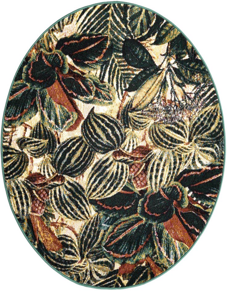 Detail image of 3' 3 x 3' 3 Blossom Round Rug