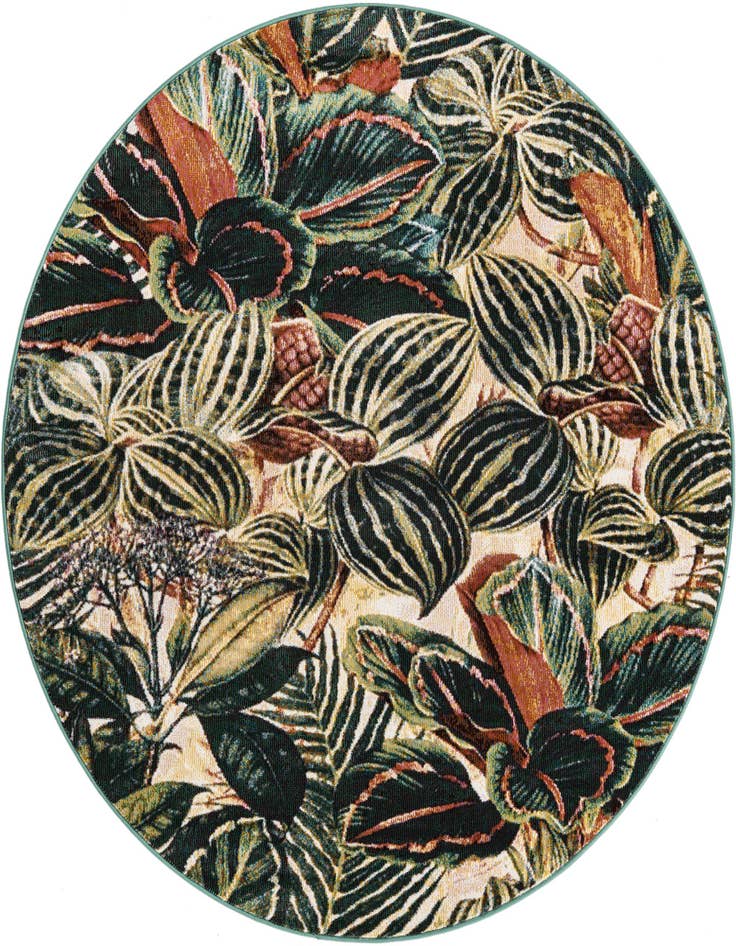 Detail image of 5' 3 x 5' 3 Blossom Round Rug