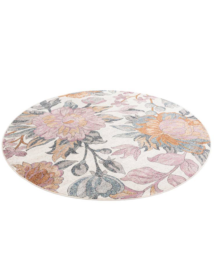 Detail image of 8' x 8' Blossom Round Rug