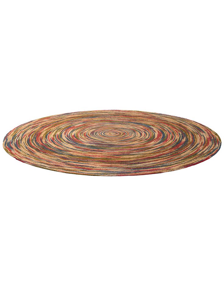 Detail image of 10' x 10' Handmade Braided Jute Round Rug