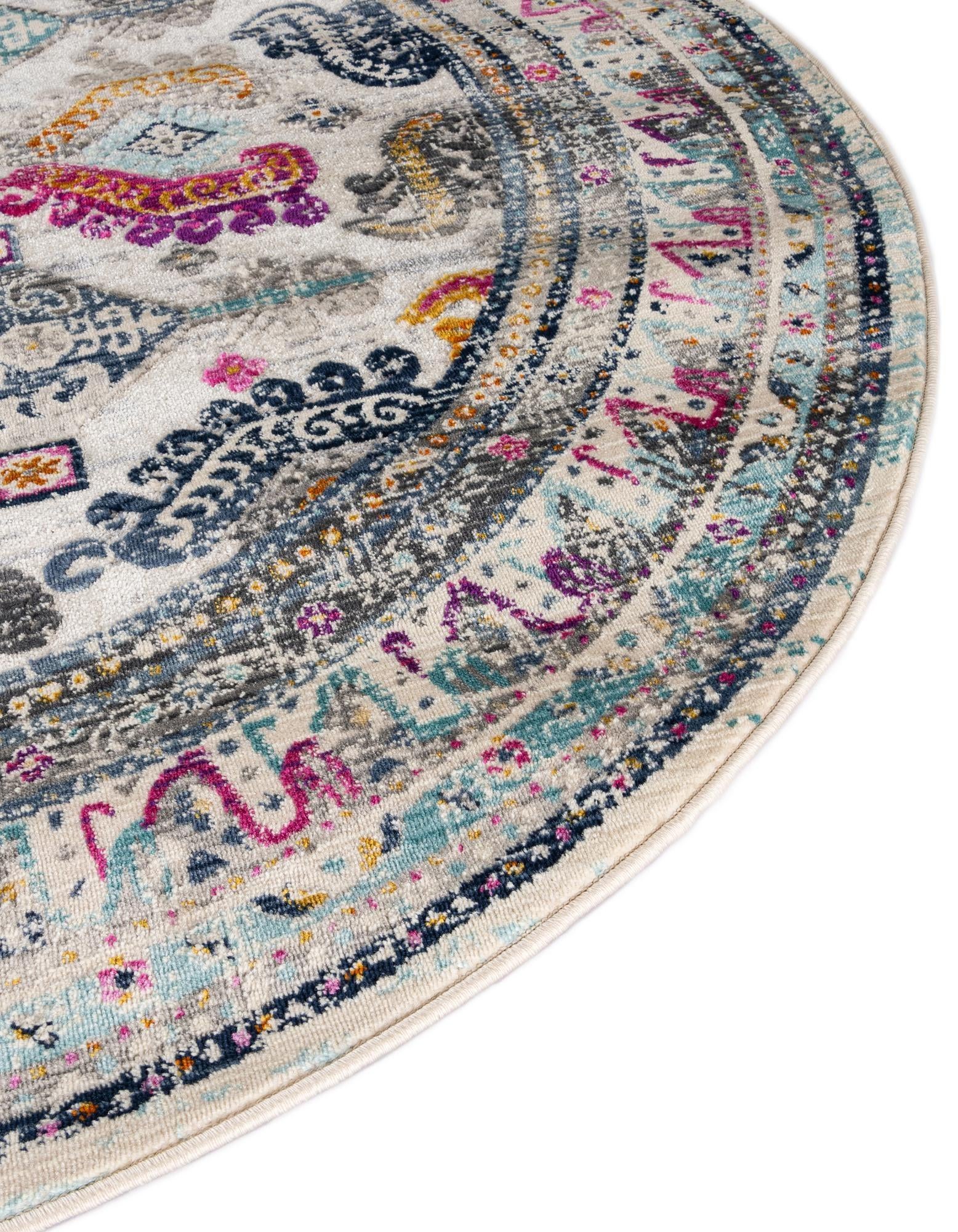 5' x 5' Budapest Round Rug