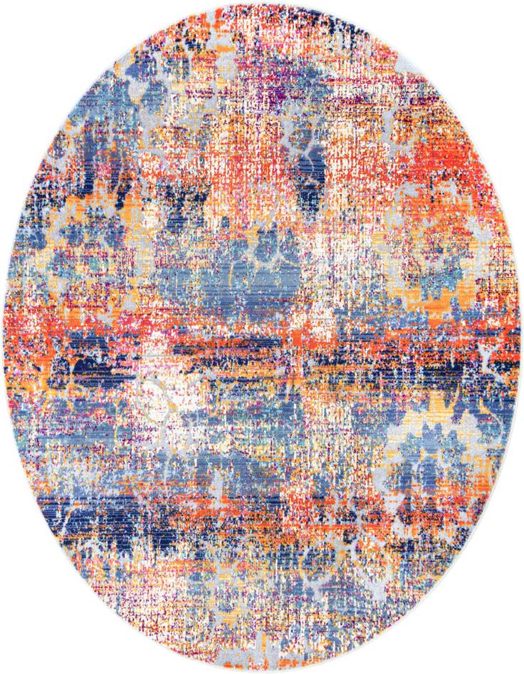 Detail image of 5' x 5' Budapest Round Rug