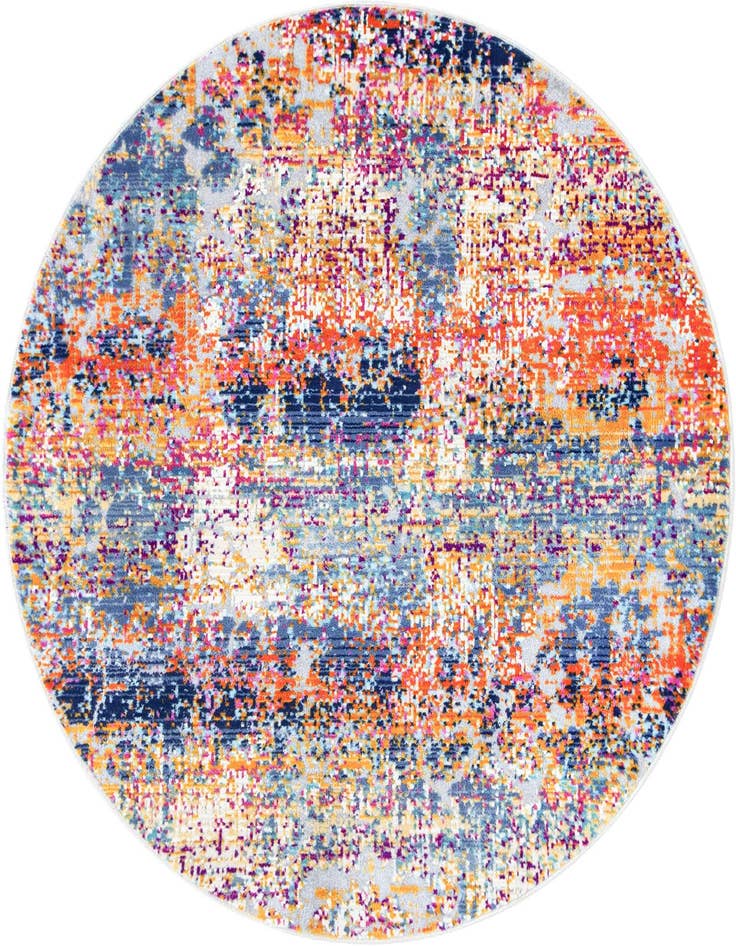Detail image of 3' 7 x 3' 7 Budapest Round Rug