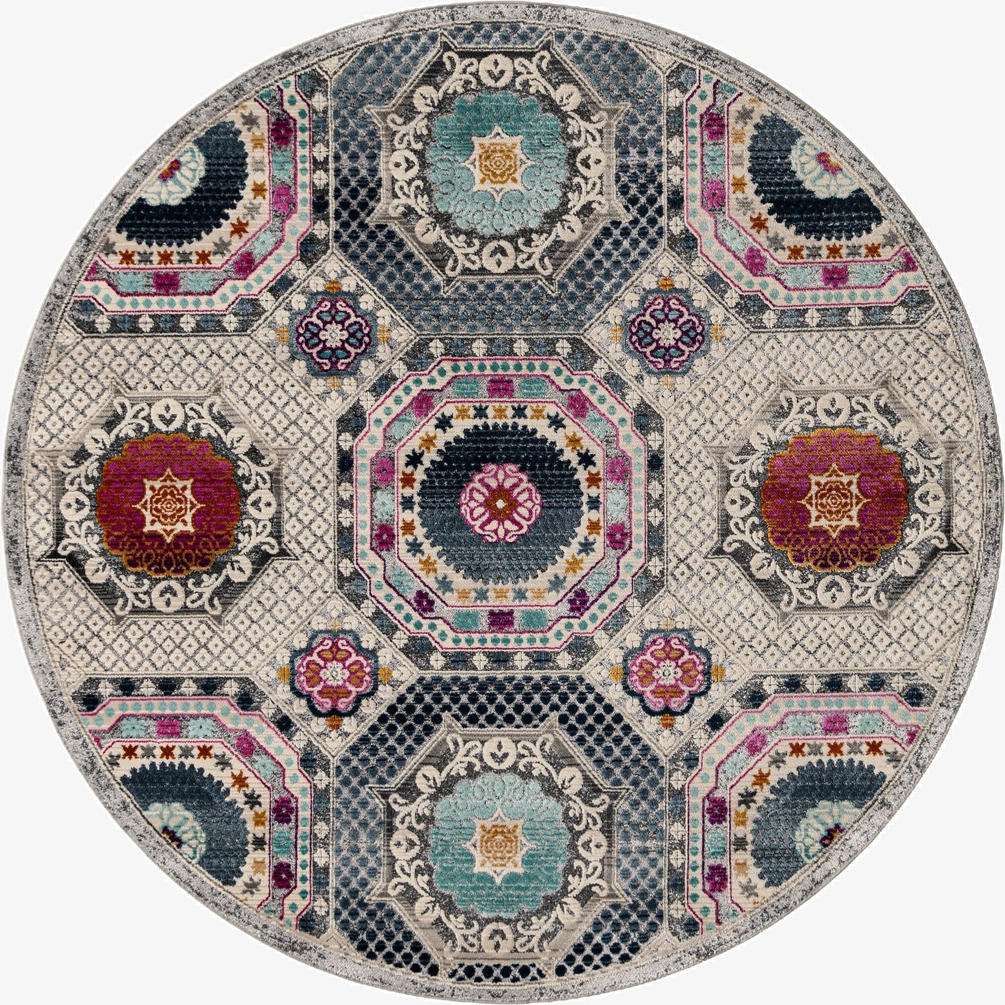 155cm x 155cm Budapest Round Rug