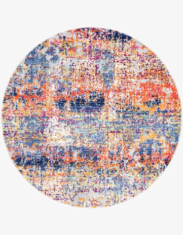 3' 7 x 3' 7 Budapest Round Rug