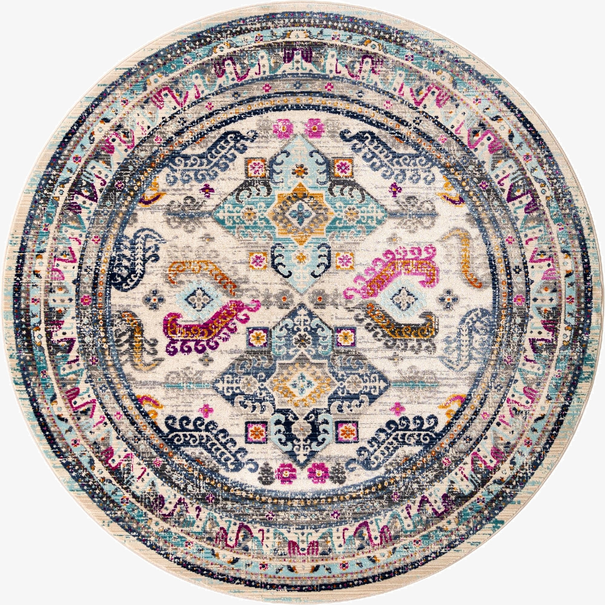 155cm x 155cm Budapest Round Rug