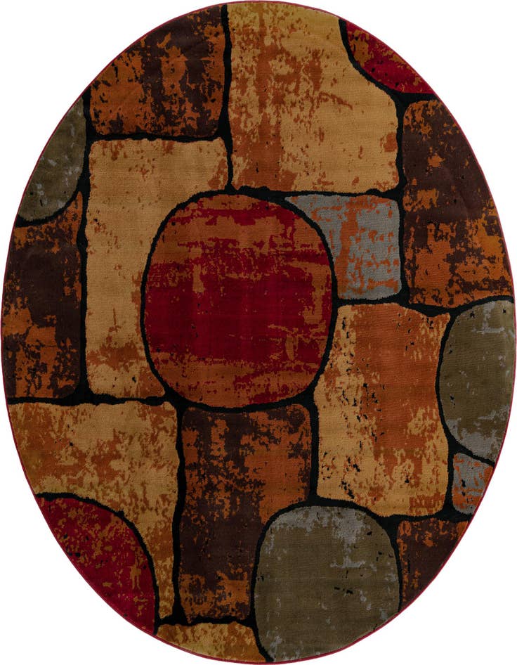 Detail image of 7' x 7' Cafe Round Rug