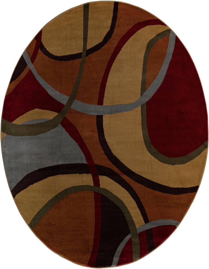 Detail image of 7' x 7' Cafe Round Rug