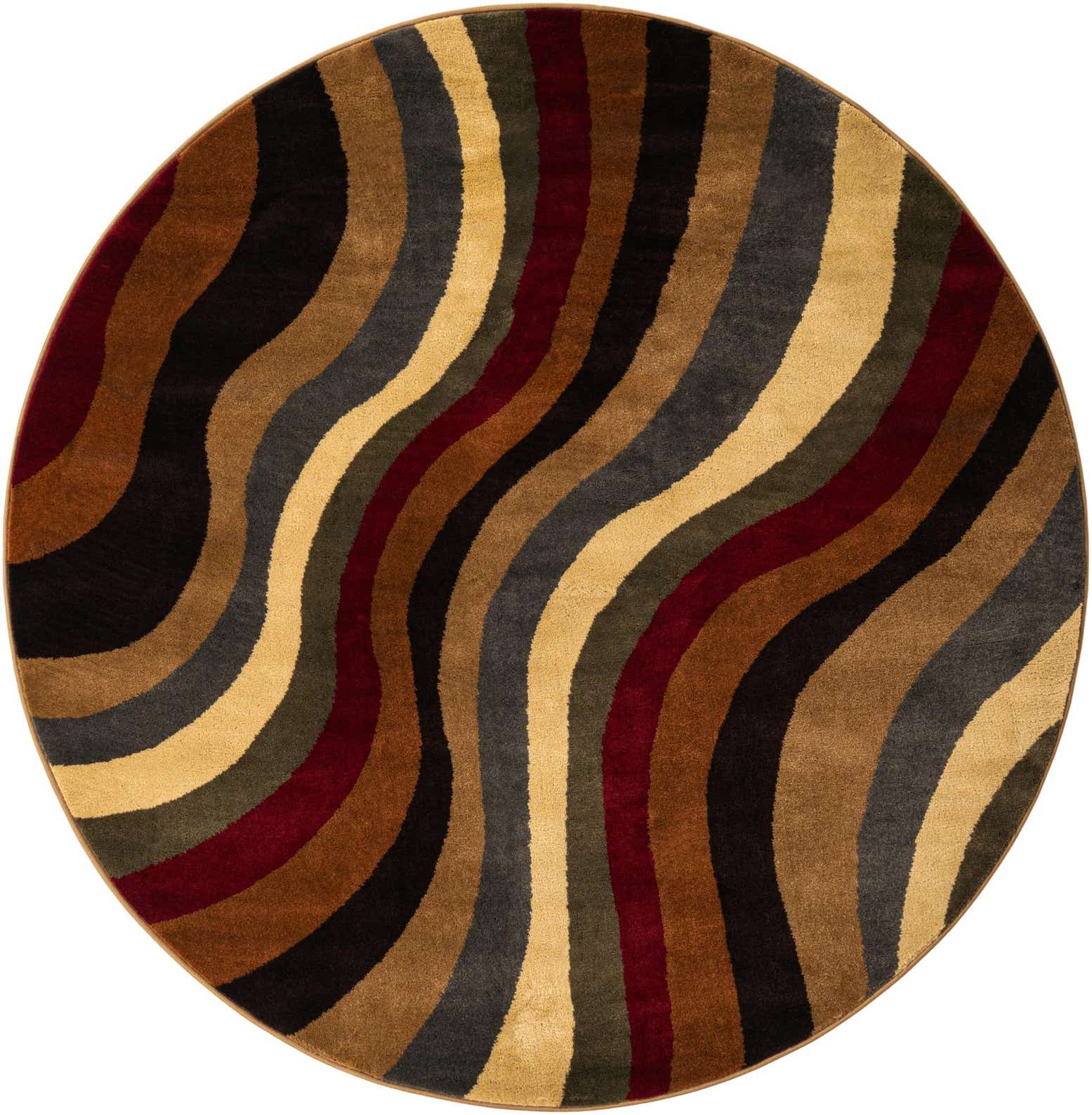 6' x 6' Cafe Round Rug