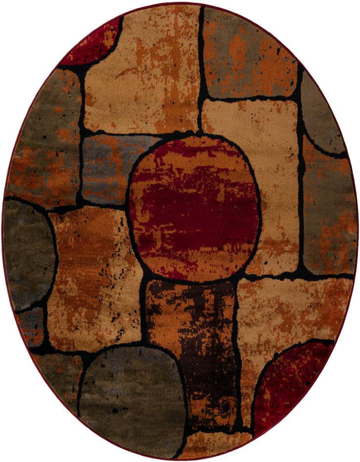 Detail image of 6' x 6' Cafe Round Rug