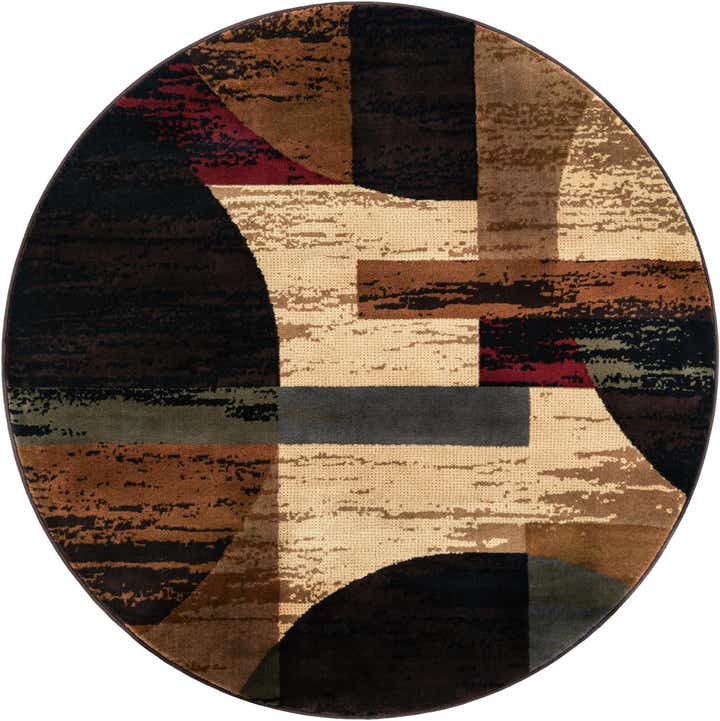 6' x 6' Cafe Round Rug