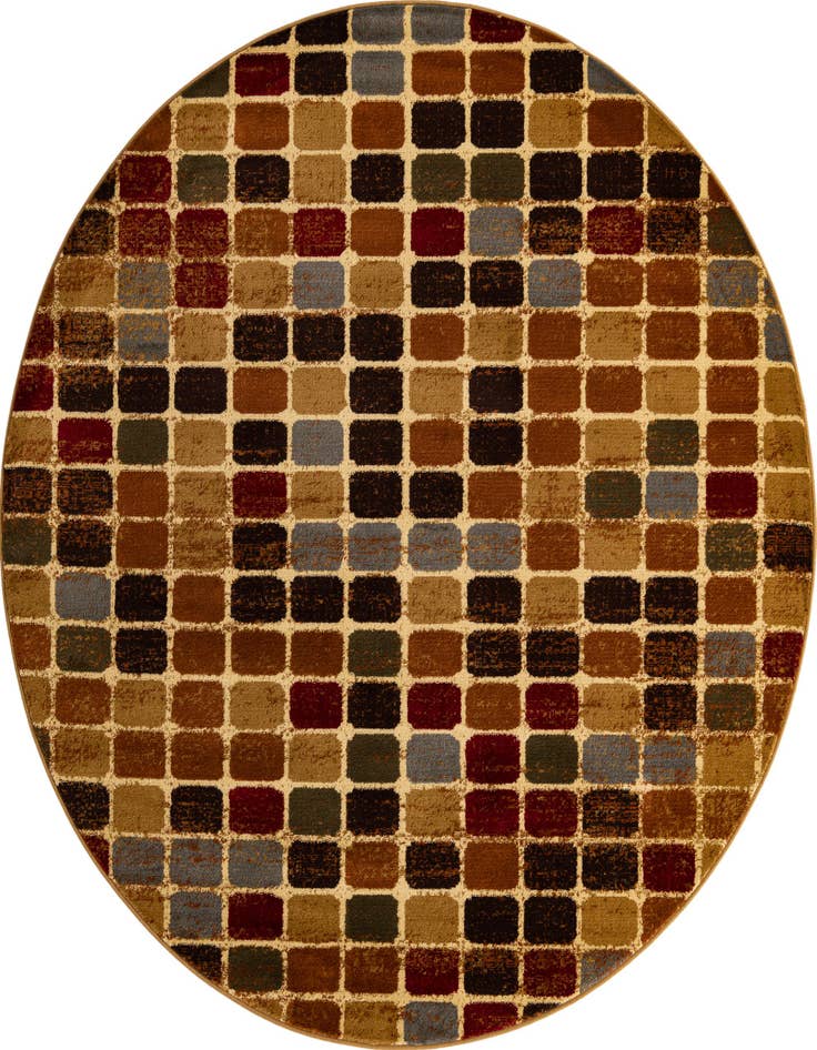 Detail image of 7' 10 x 7' 10 Cafe Round Rug