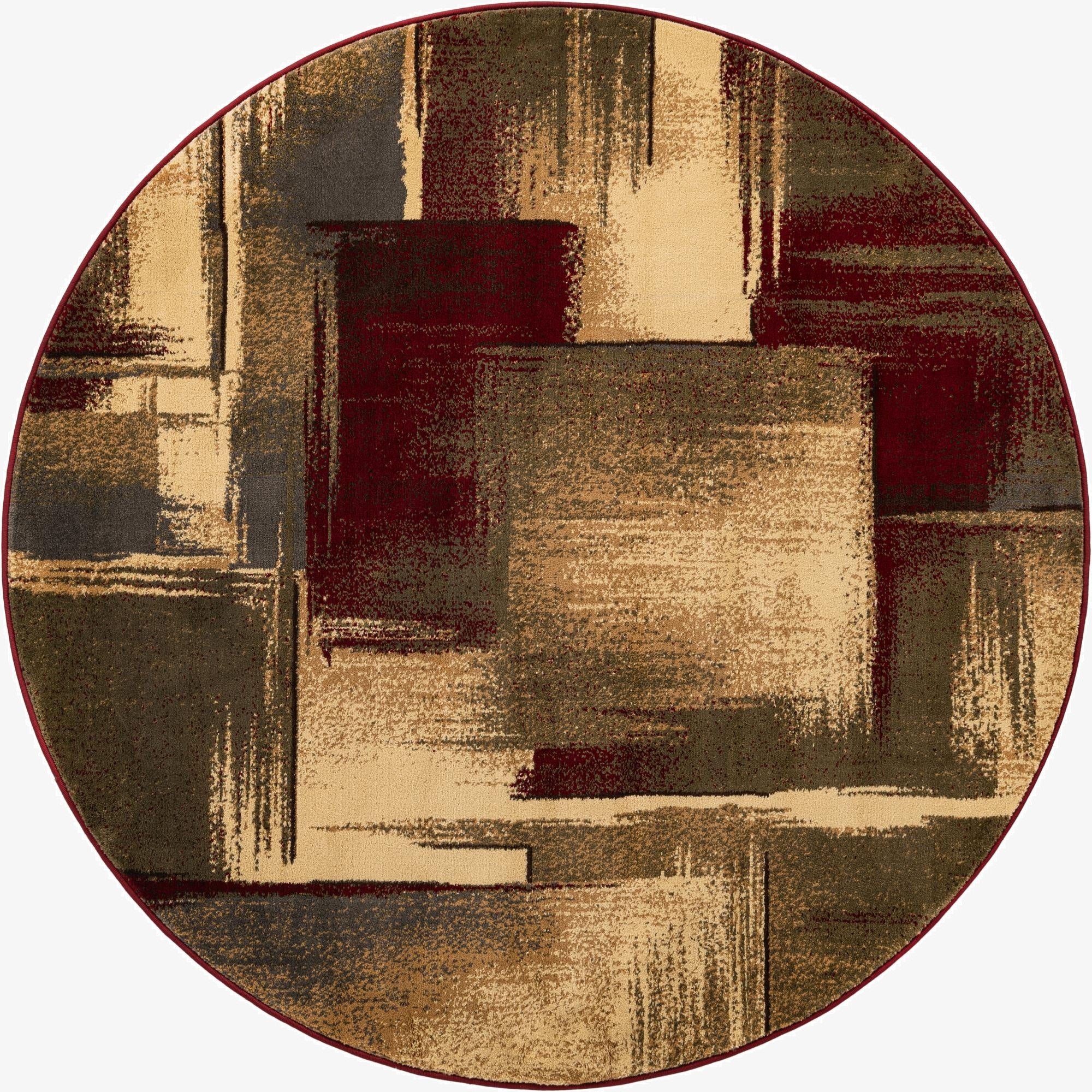 185cm x 185cm Coffee Shop Round Rug