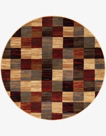 5' 3 x 5' 3 Cafe Round Rug