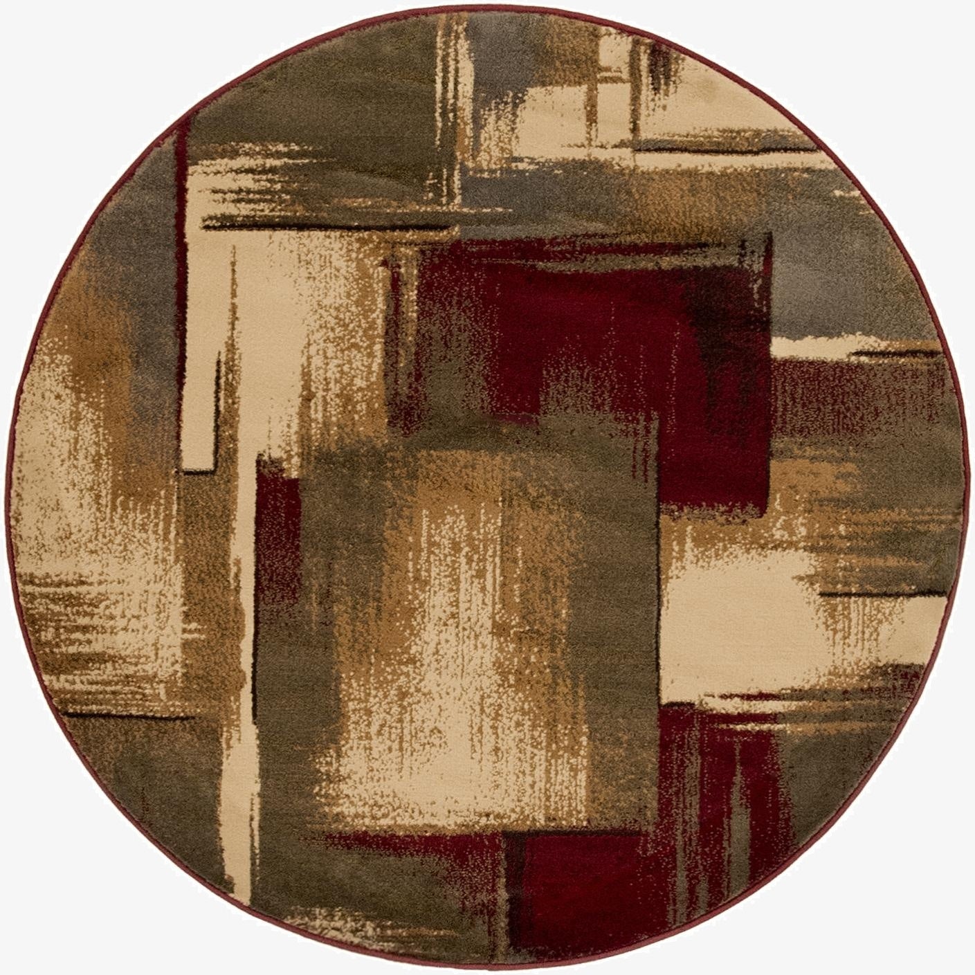 4' x 4' Cafe Round Rug