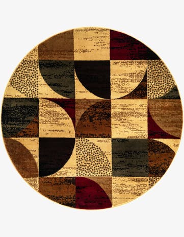 Cafe Round Rug