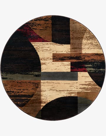 6' x 6' Cafe Round Rug