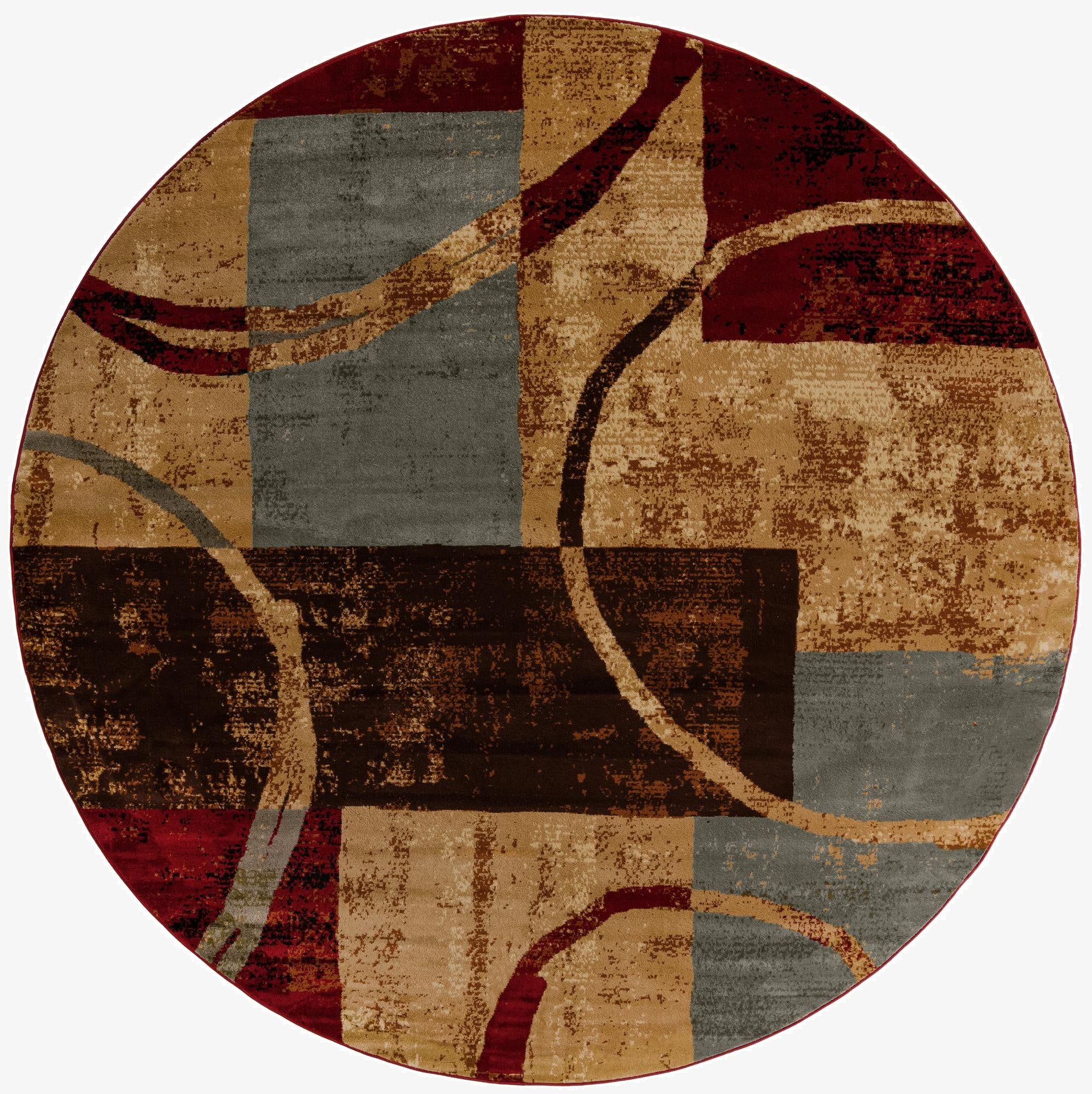 10' x 10' Cafe Round Rug