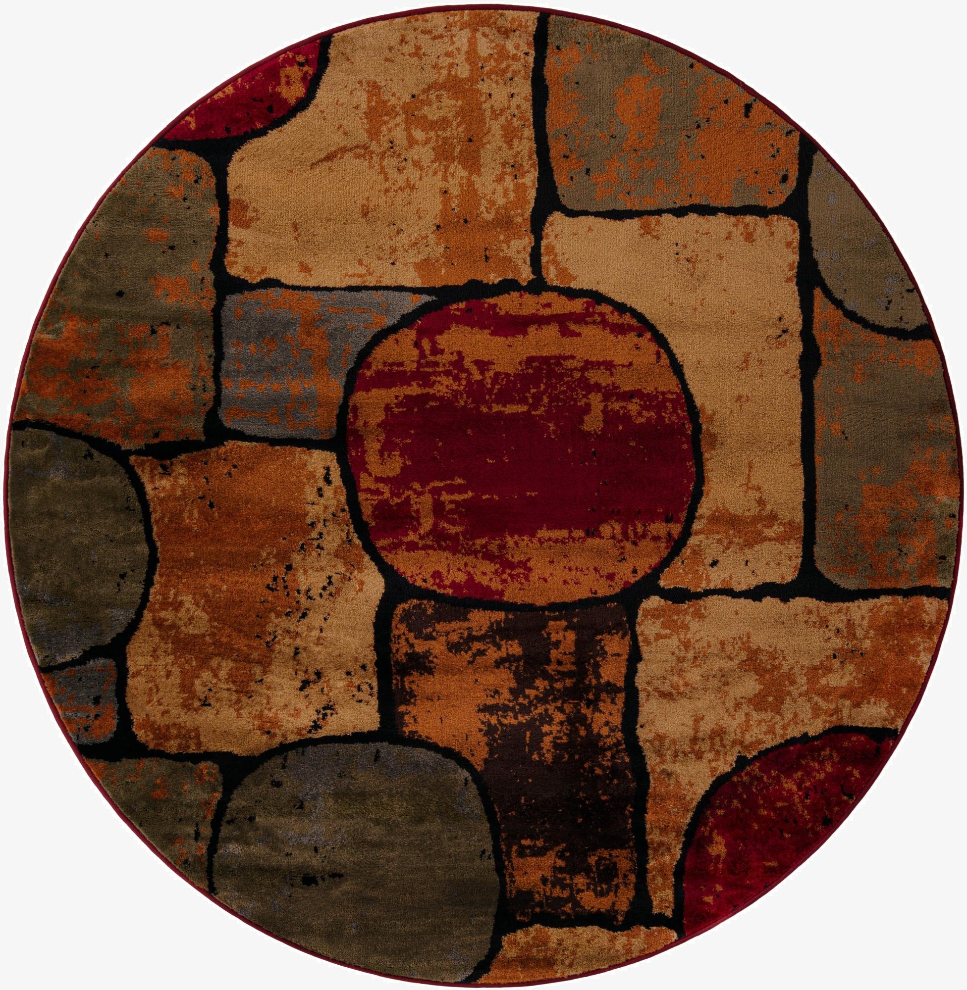 6' x 6' Cafe Round Rug