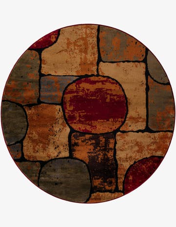 6' x 6' Cafe Round Rug