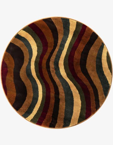 4' x 4' Cafe Round Rug
