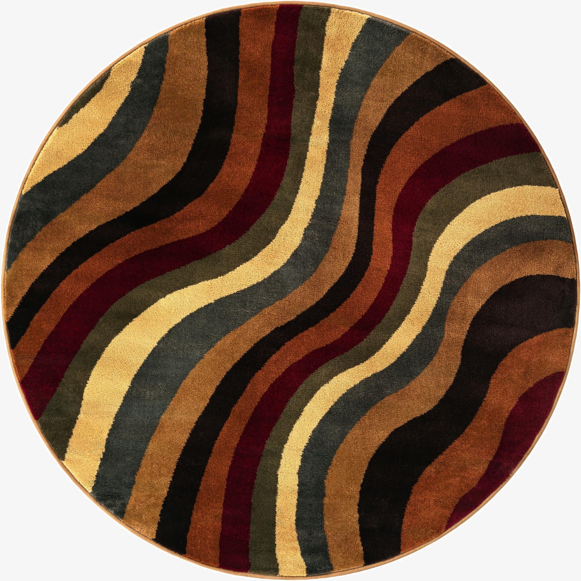 5' 3 x 5' 3 Cafe Round Rug
