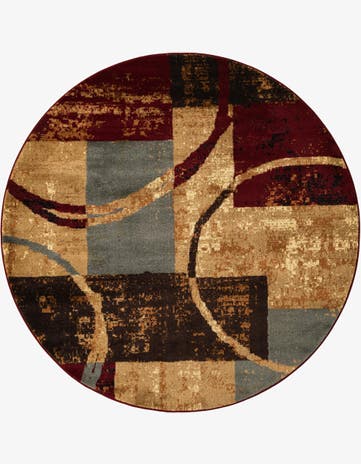 6' x 6' Cafe Round Rug