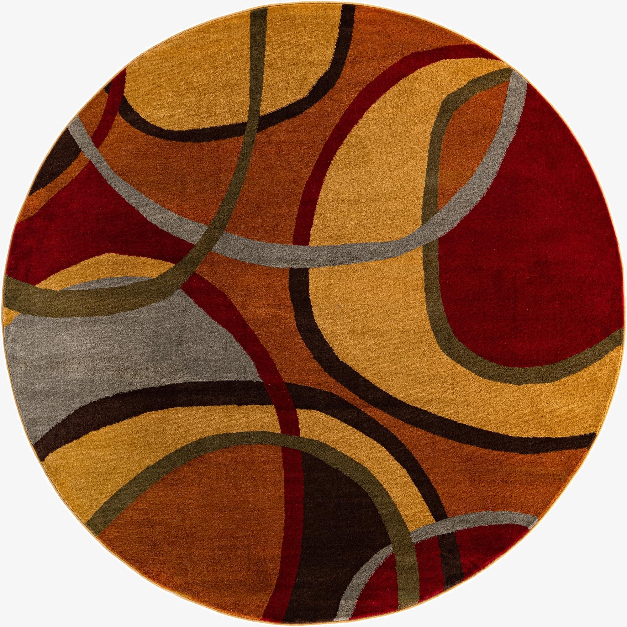 6' x 6' Cafe Round Rug