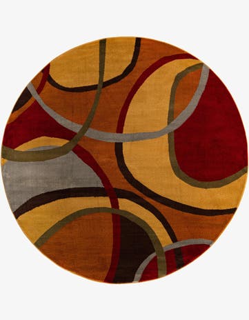 Cafe Round Rug