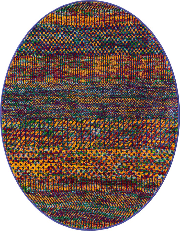 Detail image of 4' x 4' Calypso Round Rug