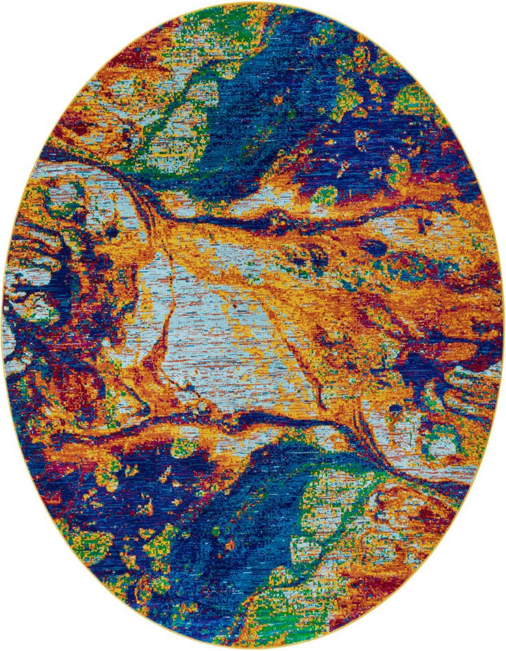Detail image of 10' x 10' Calypso Round Rug
