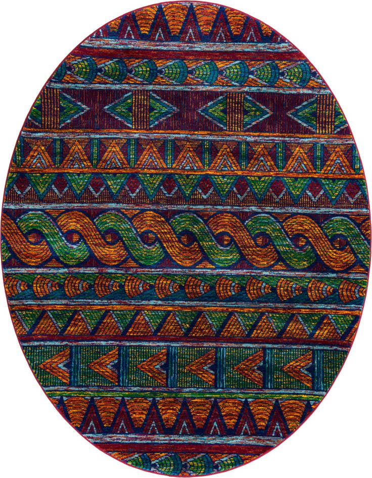 Detail image of 7' 10 x 7' 10 Calypso Round Rug