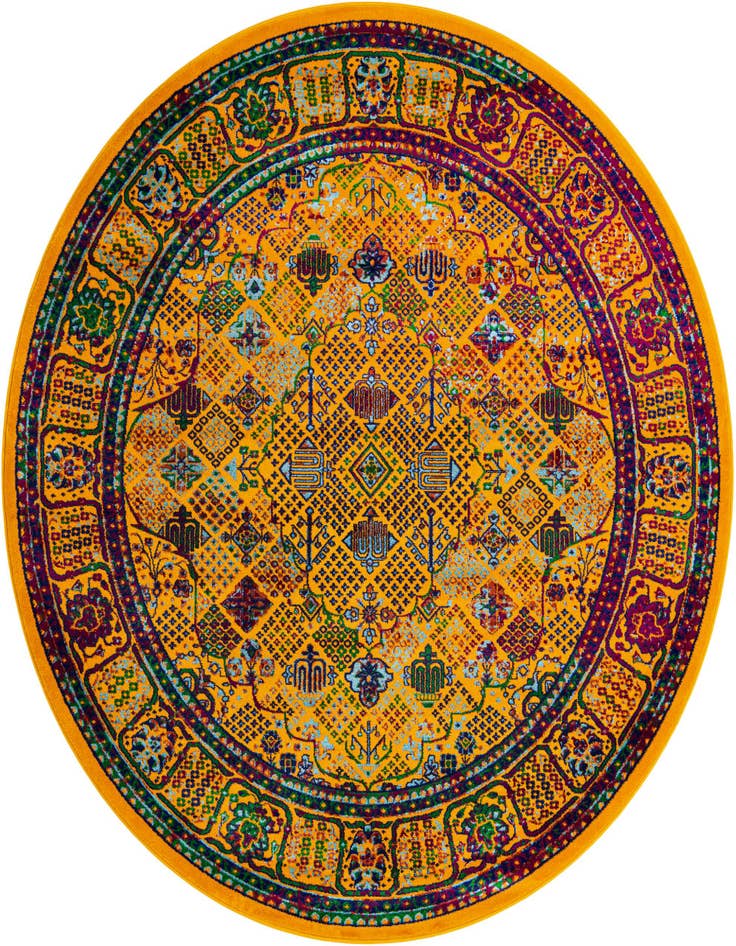 Detail image of 7' 10 x 7' 10 Calypso Round Rug