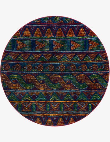 4' x 4' Calypso Round Rug