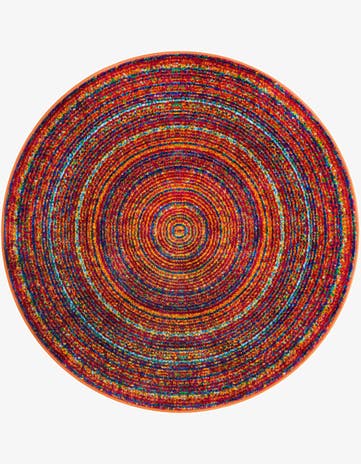4' x 4' Calypso Round Rug