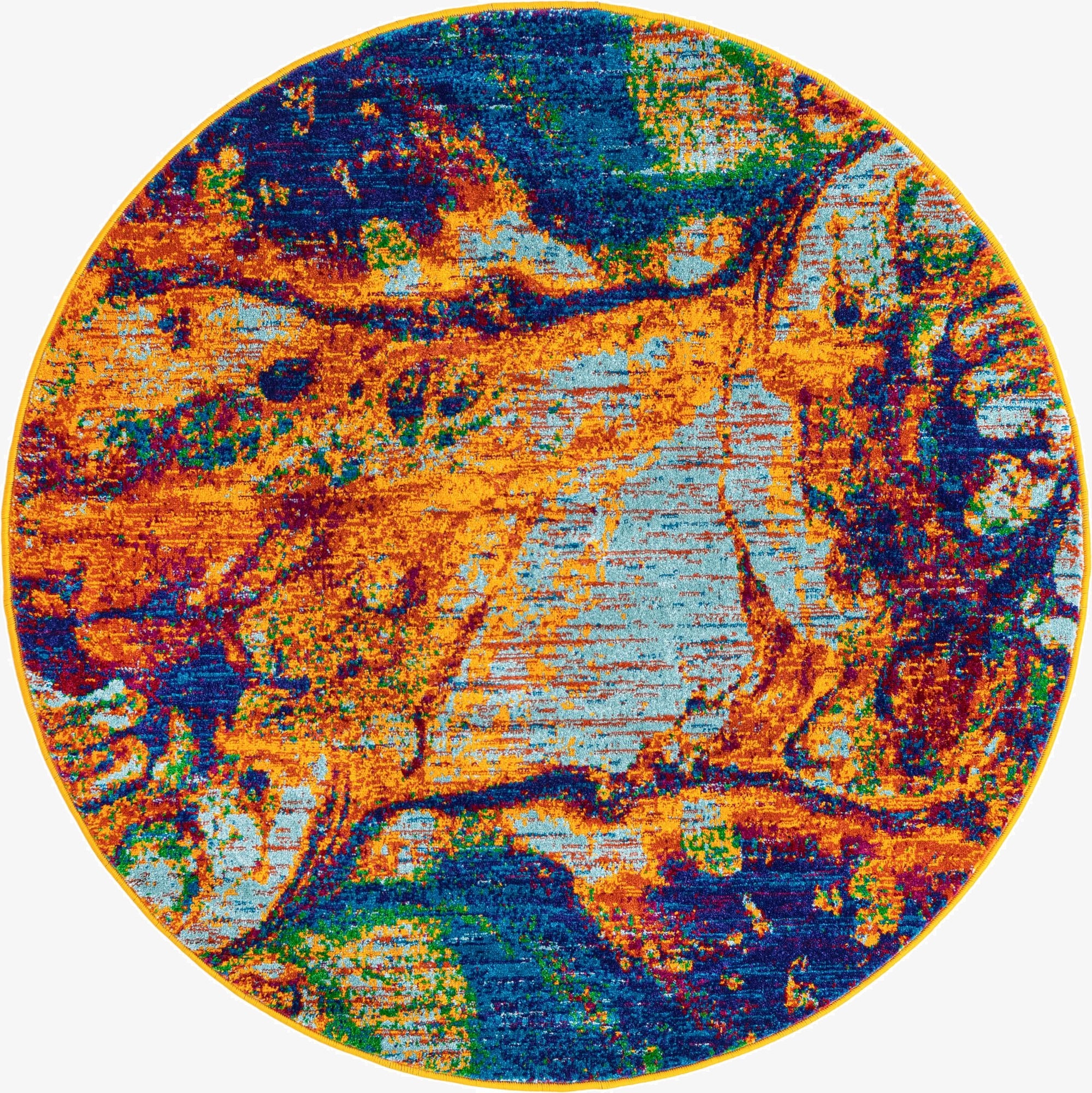 4' x 4' Calypso Round Rug