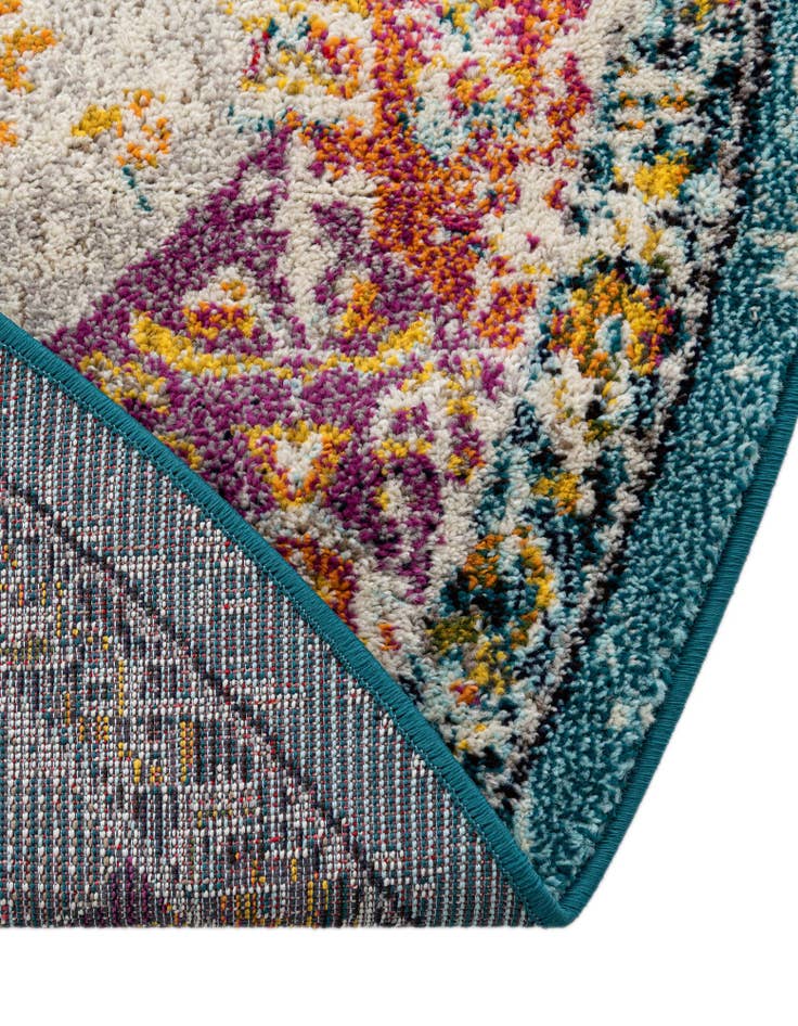 Detail image of 5' 3 x 5' 3 Carrington Round Rug