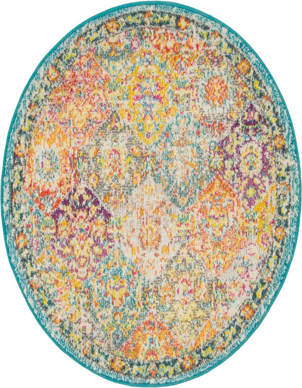 3' x 3' Carrington Round Rug