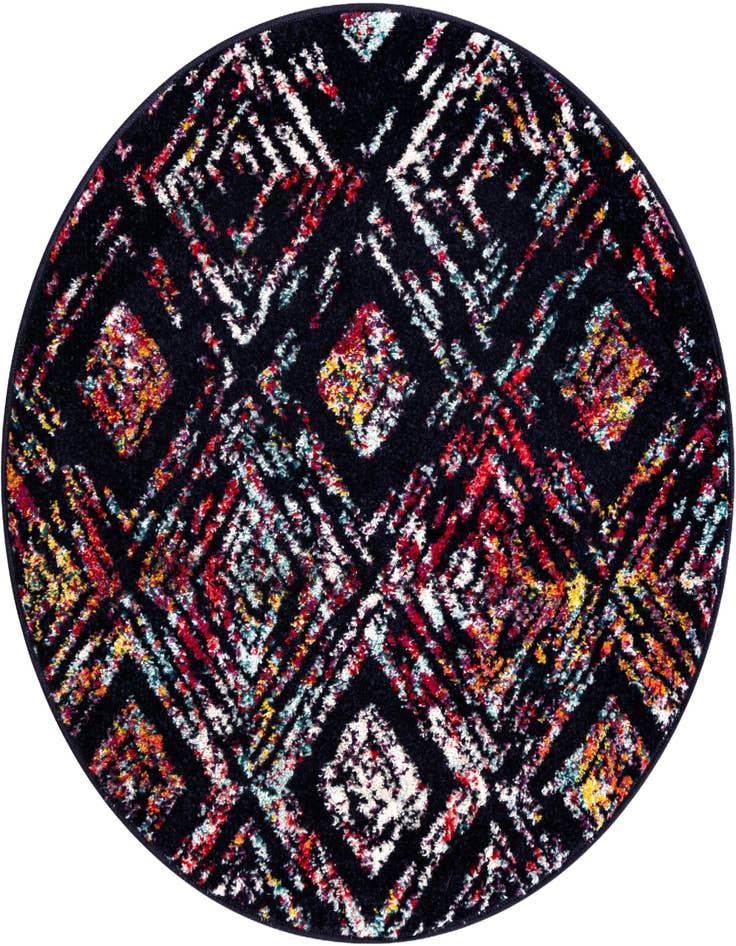 Detail image of 3' x 3' Carrington Round Rug
