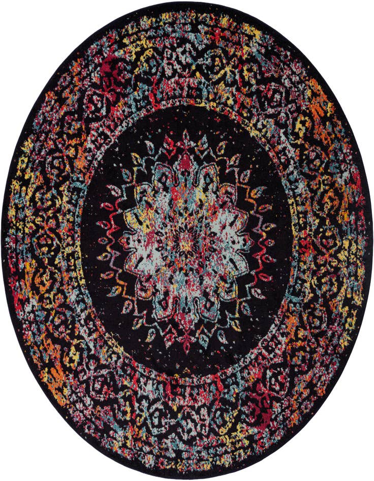 Detail image of 10' x 10' Carrington Round Rug