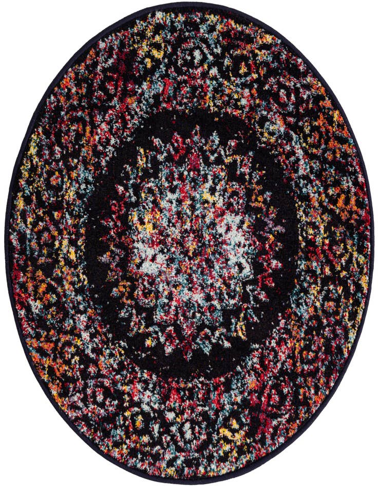 Detail image of 3' x 3' Carrington Round Rug