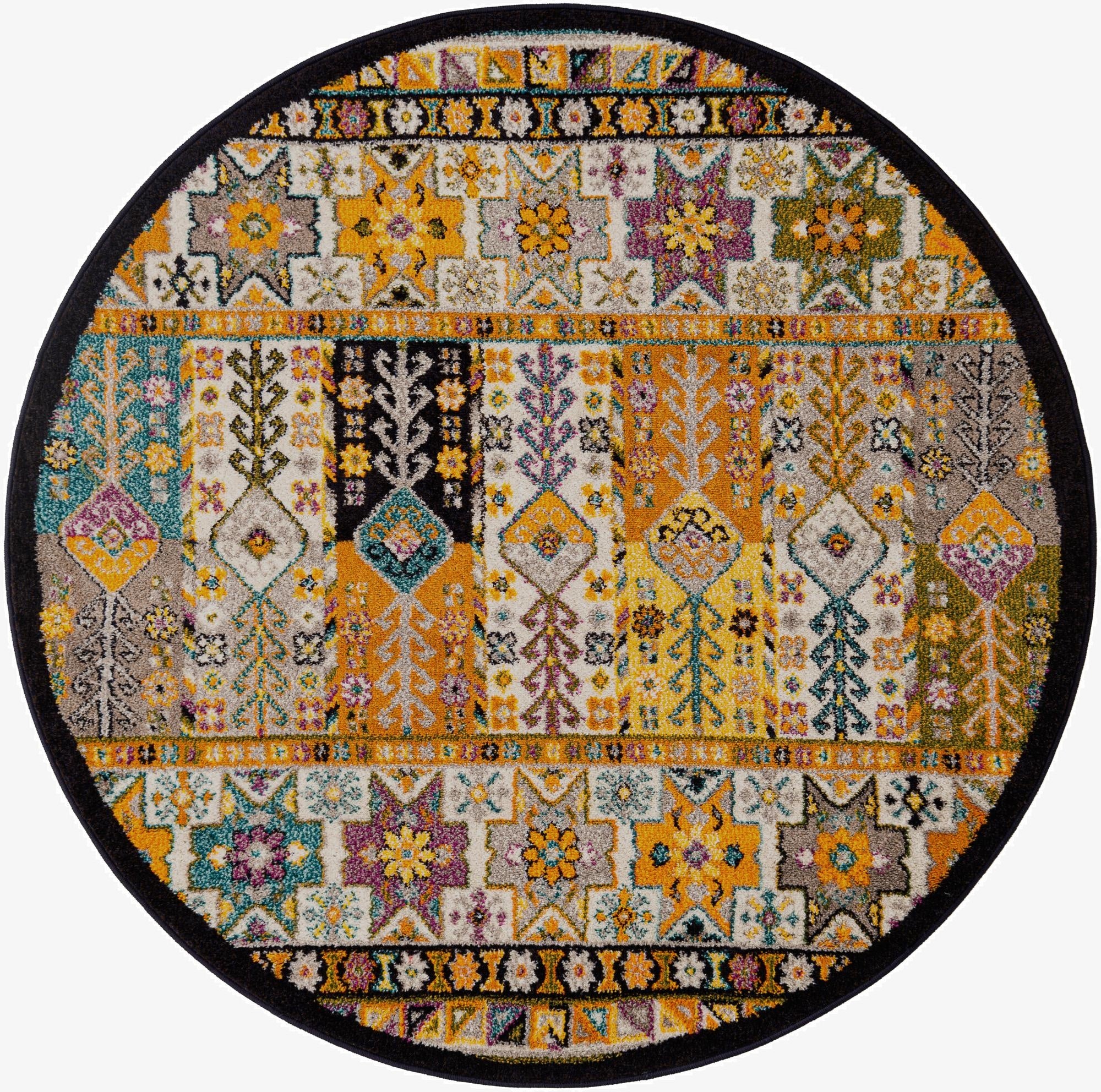 5' 3 x 5' 3 Carrington Round Rug