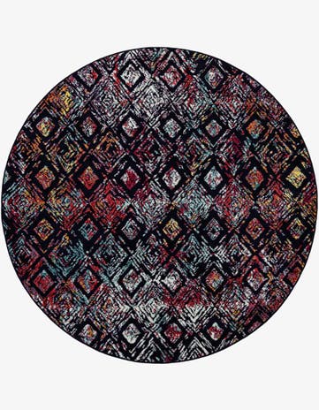 7' 10 x 7' 10 Carrington Round Rug